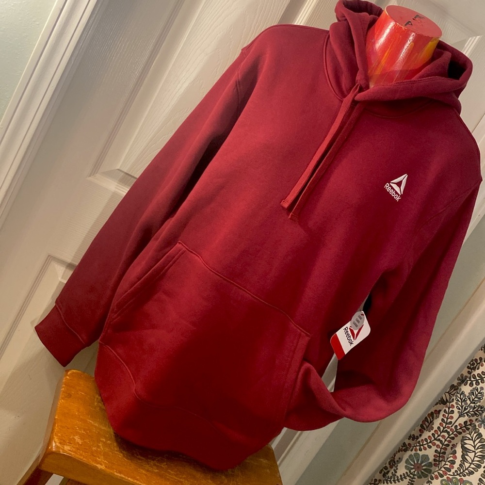 Reebok Men's Red Hoodie NWT